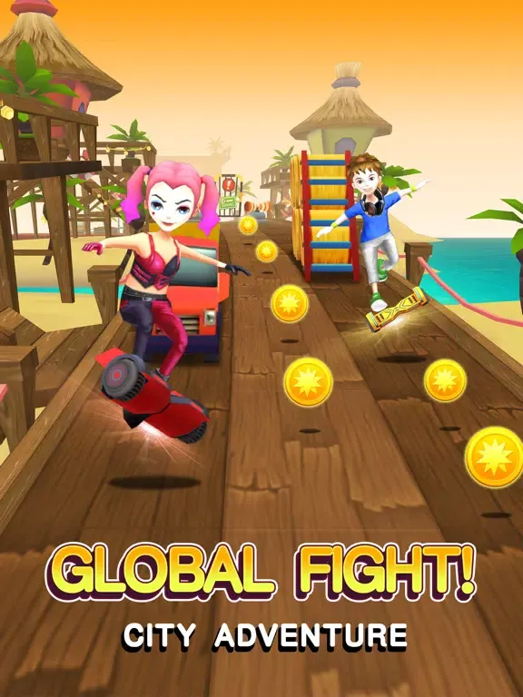 Hoverboard Rush iPad  스크린샷