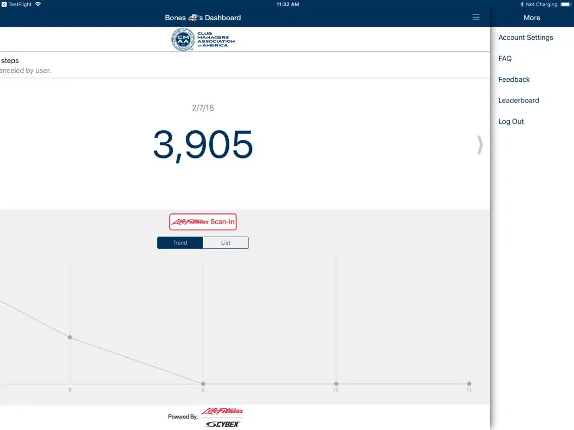 Zrzuty ekranu CMAA Walking Challenge iPad 