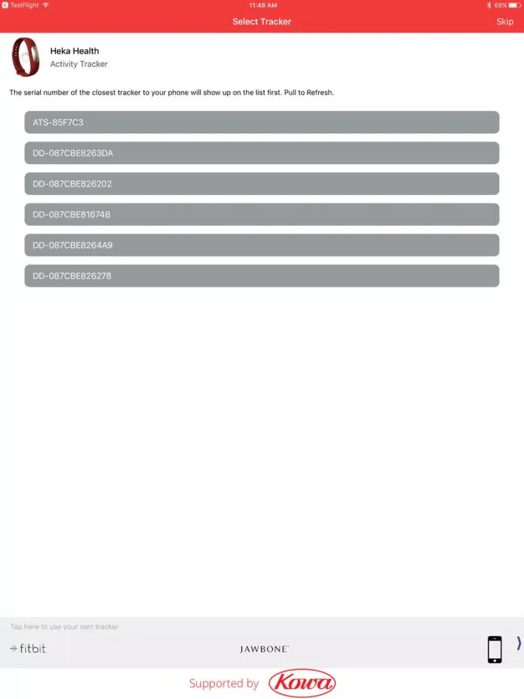تصاویر NLA Step Challenge iPad 
