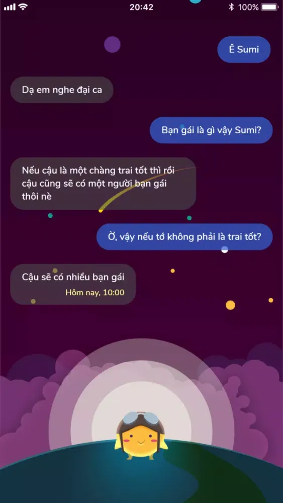 Ảnh chụp màn hình của Sumi - Người bạn của GEN-Z