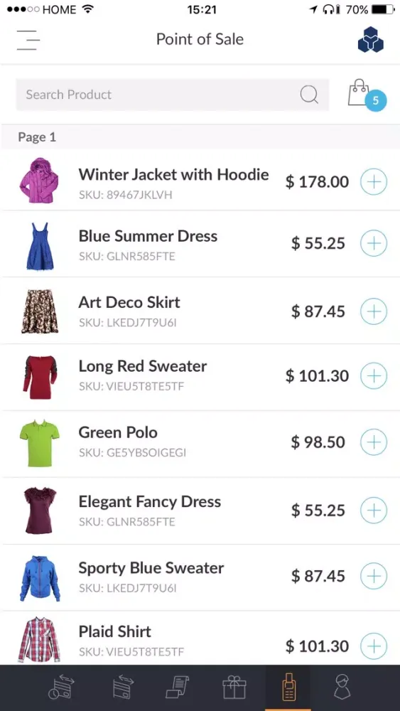 تصاویر Helcim Commerce Mobile