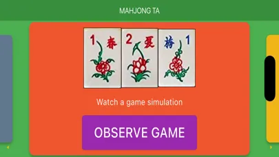 Capturas de tela do Mahjong Ta