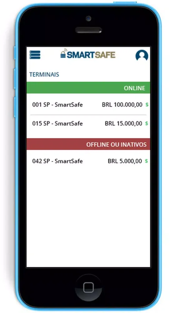 Capturas de tela do Smart Safe