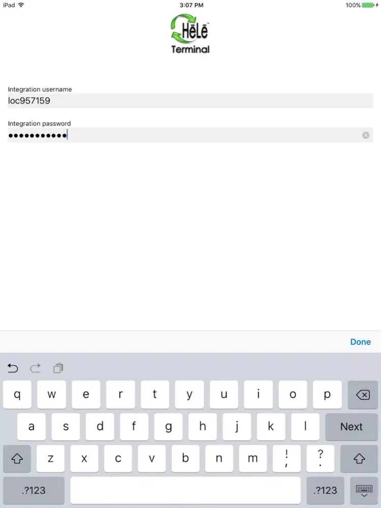 HēLē Terminal iPad  স্ক্রিনশট