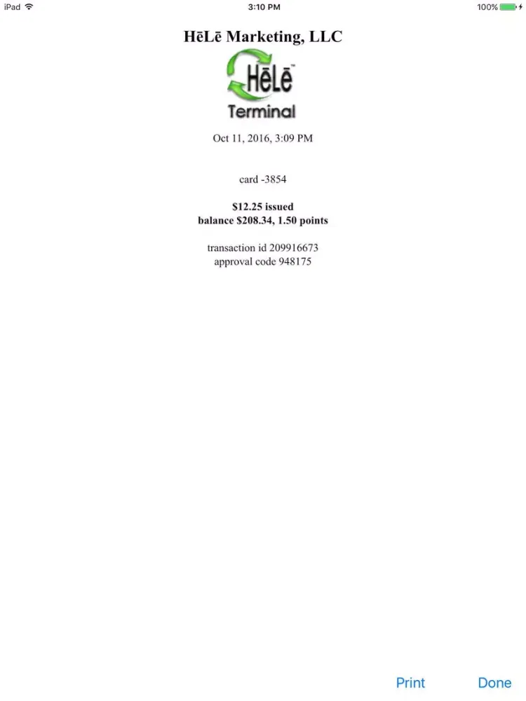 HēLē Terminal iPad  স্ক্রিনশট