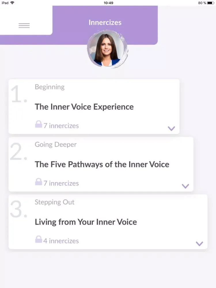 Скриншоты My Inner Voice App iPad 