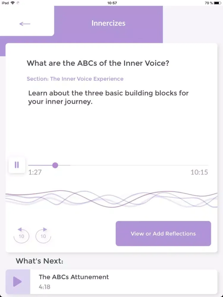 Скриншоты My Inner Voice App iPad 