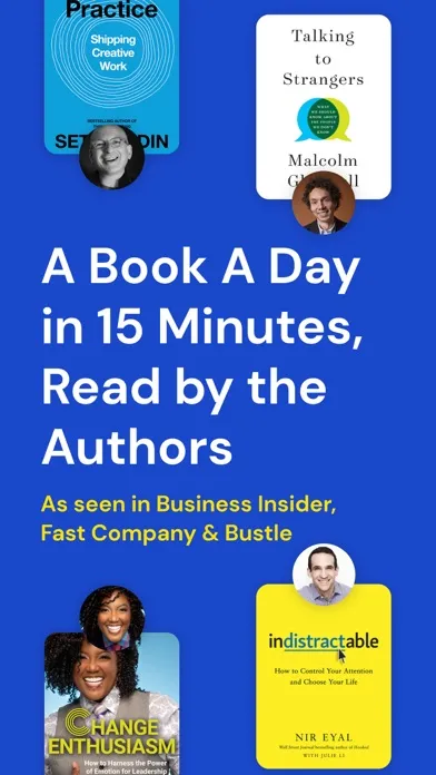 Capturas de pantalla de Next Big Idea: Books in 15min