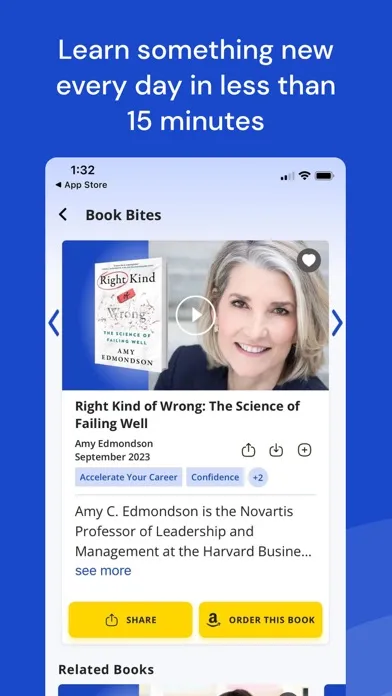 Capturas de pantalla de Next Big Idea: Books in 15min