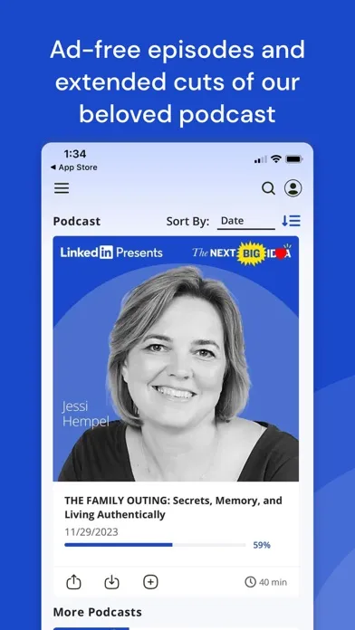 Capturas de pantalla de Next Big Idea: Books in 15min