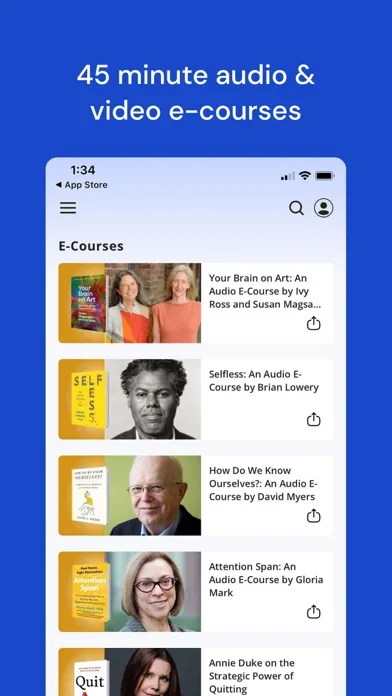 Capturas de pantalla de Next Big Idea: Books in 15min