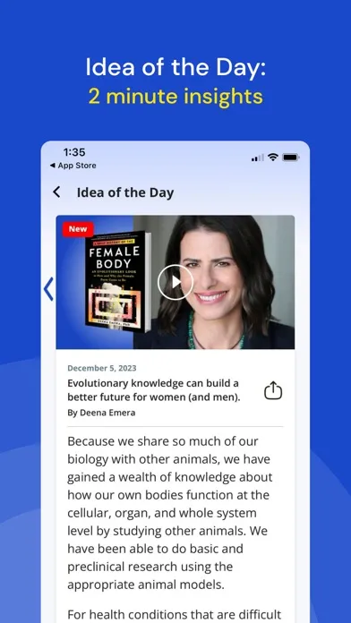 Capturas de pantalla de Next Big Idea: Books in 15min