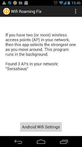 Wifi Roaming Fix Screenshots1
