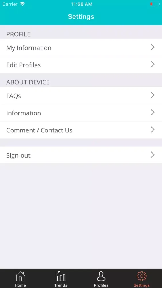 ภาพหน้าจอของ Helfis AssessMe