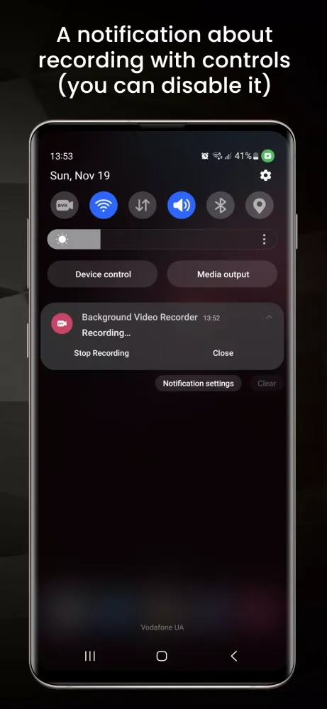 Background Video Recorder Screenshots