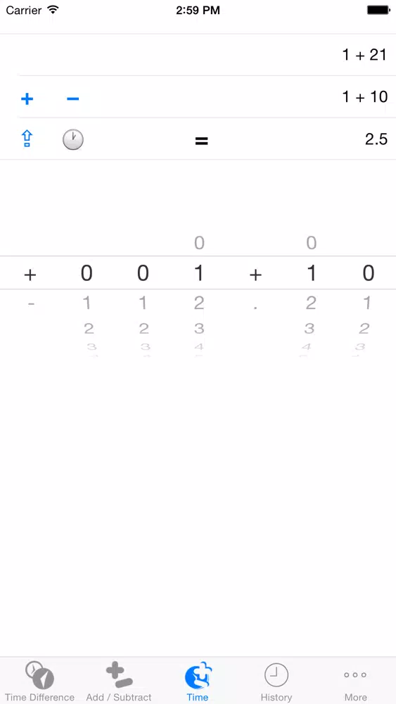 Скриншоты Hour Difference Calculator