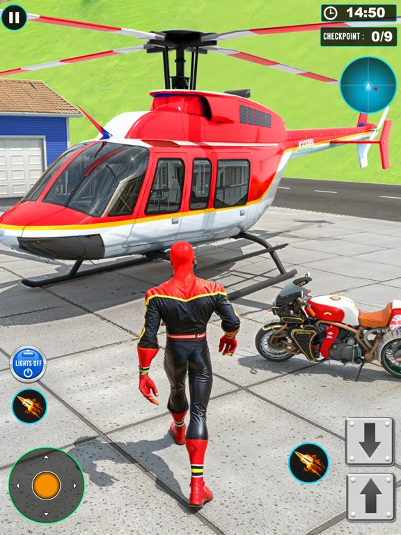 Скриншоты Flying Spider Air Rescue Game iPad 