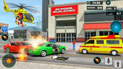 Скриншоты Flying Spider Air Rescue Game