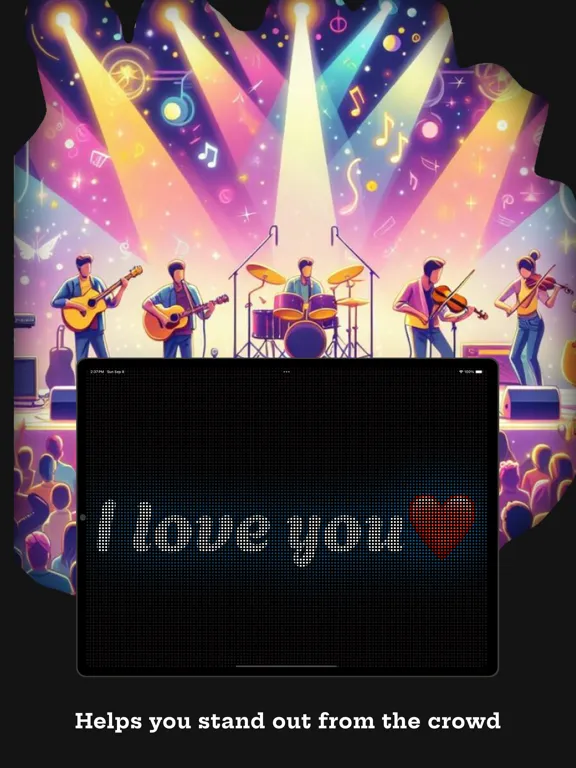 LED Scroller - LED Banner Pro iPad  Screenshots