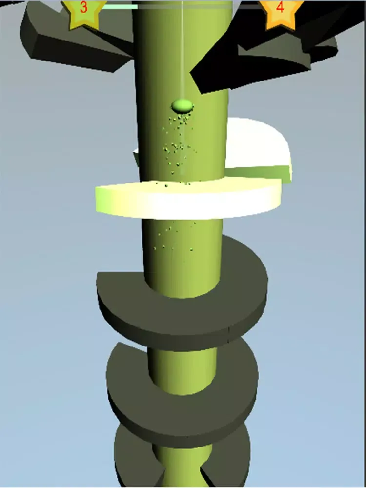 Screenshot di Helical jump iPad 