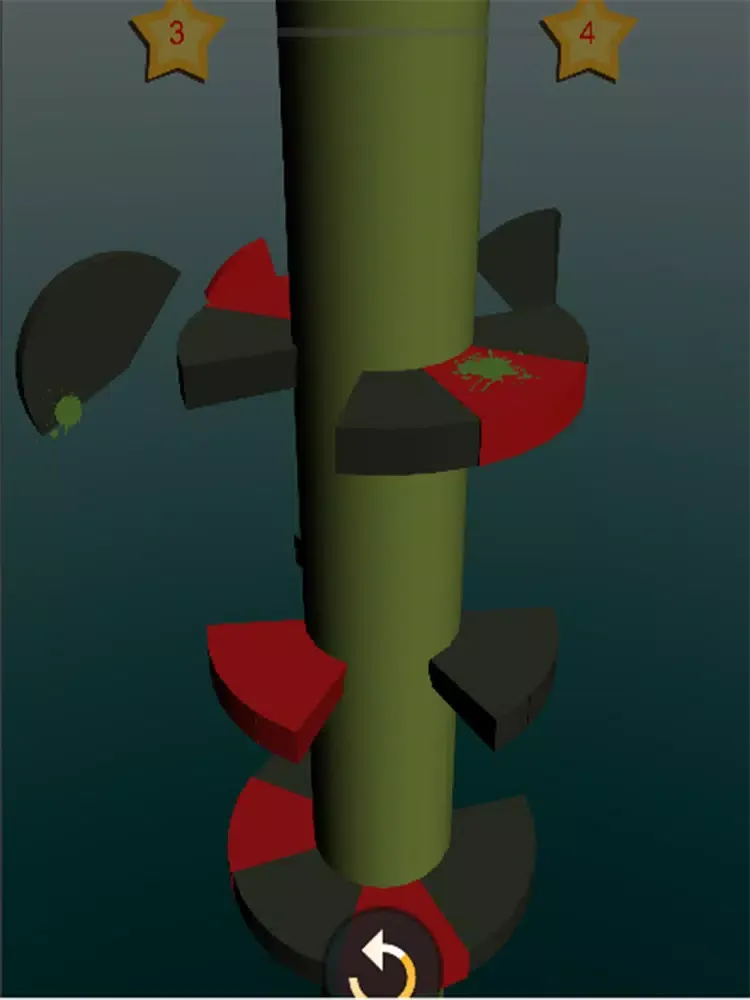 Screenshot di Helical jump iPad 