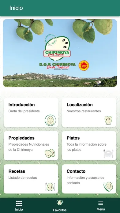 Ruta Gastrónomica Chirimoya DO স্ক্রিনশট