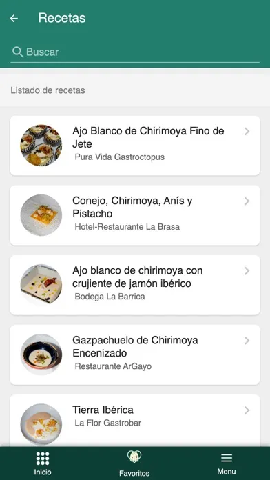 Ruta Gastrónomica Chirimoya DO স্ক্রিনশট