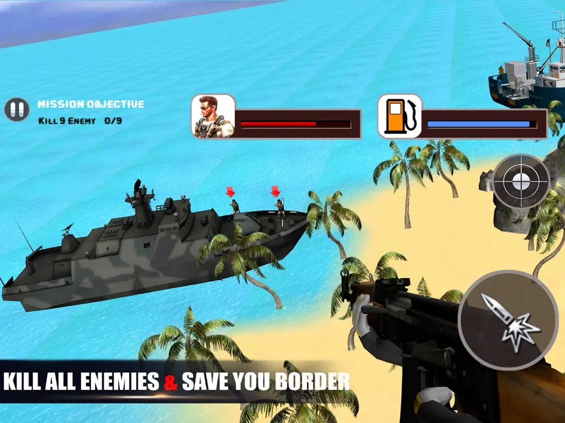 Helicopter Gunship Commando Strike iPad  Screenshots