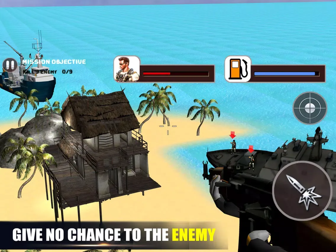 Helicopter Gunship Commando Strike iPad  Screenshots