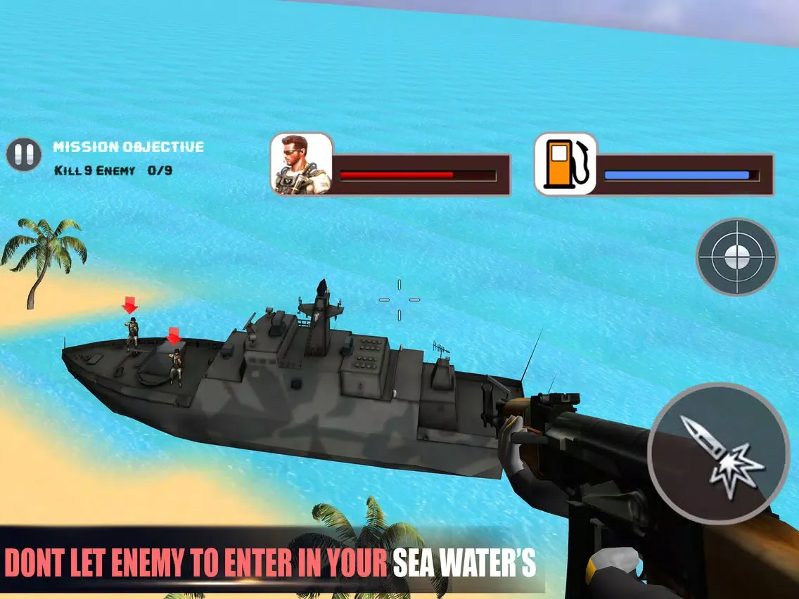 Helicopter Gunship Commando Strike iPad  Screenshots
