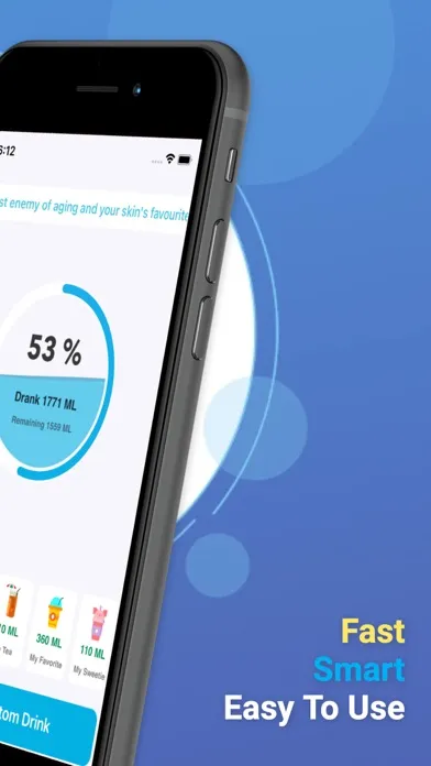 Captures d'écran de Drink Water Reminder: Tracker