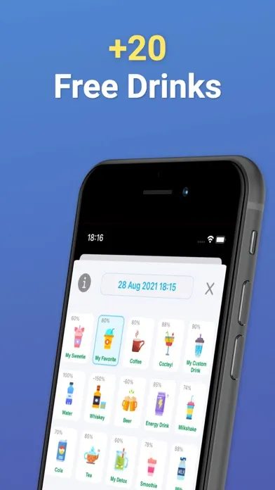Captures d'écran de Drink Water Reminder: Tracker