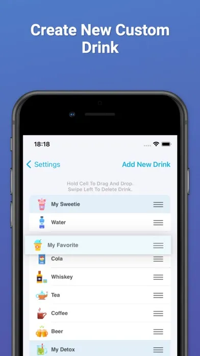 Captures d'écran de Drink Water Reminder: Tracker