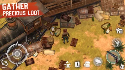 Capturas de tela do Westland Survival - Cowboy RPG