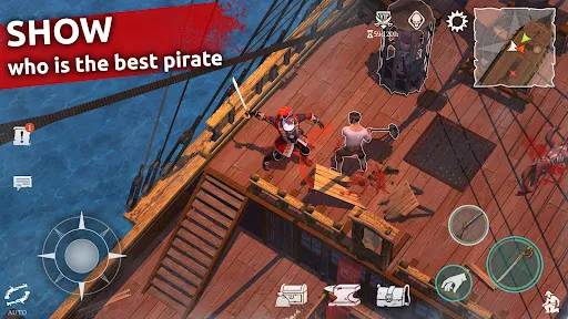 Captures d'écran de Mutiny: Pirate Survival RPG