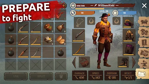 Captures d'écran de Mutiny: Pirate Survival RPG