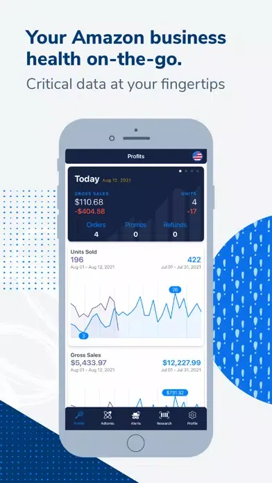 Helium 10 - Amazon Seller App Ekran Görüntüleri