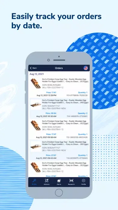 Helium 10 - Amazon Seller App Ekran Görüntüleri