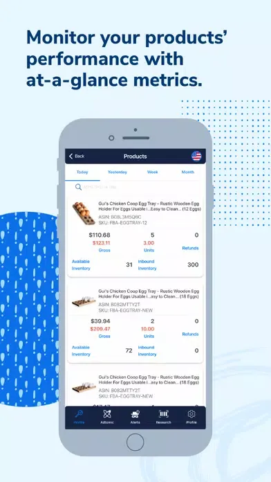 Helium 10 - Amazon Seller App Ekran Görüntüleri