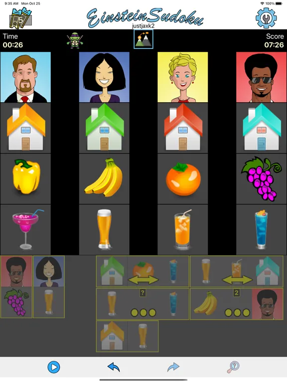 Tangkapan skrin Einstein Sudoku iPad 