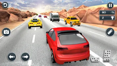 Captures d'écran de Car Driving Sim Racing Games