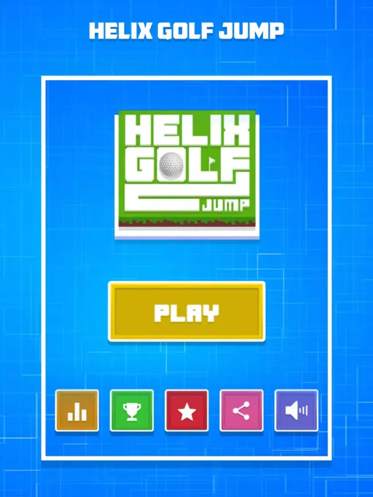 ภาพหน้าจอของ Helix Golf Jump iPad 