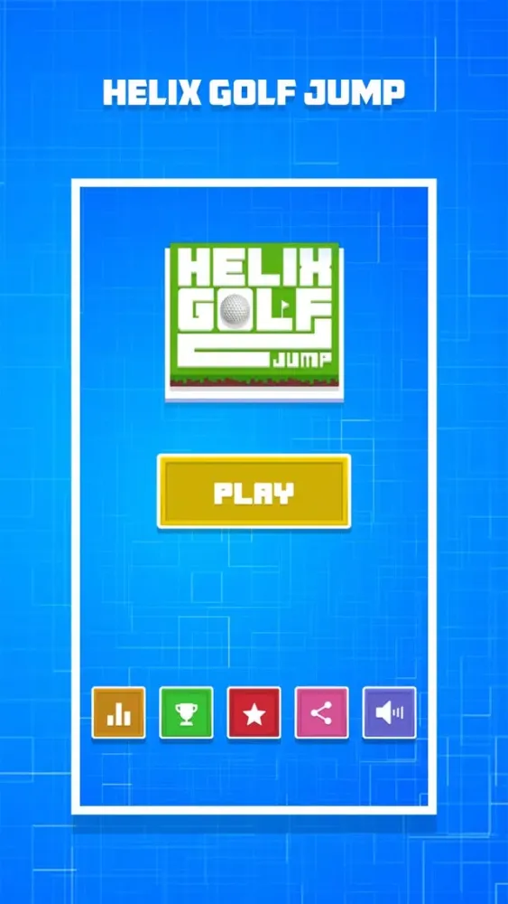 ภาพหน้าจอของ Helix Golf Jump
