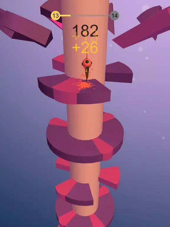 Capturas de tela do Jump Jump Ball 3D iPad 