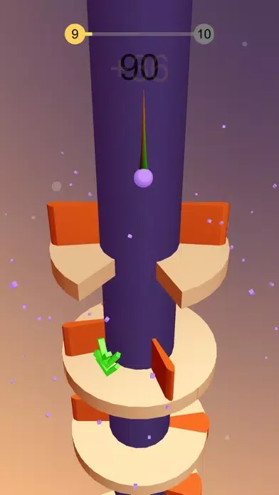 Capturas de tela do Jump Jump Ball 3D
