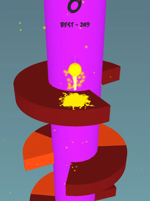 Ảnh chụp màn hình của Helix Jump Ball - Jump Ball 3D iPad 