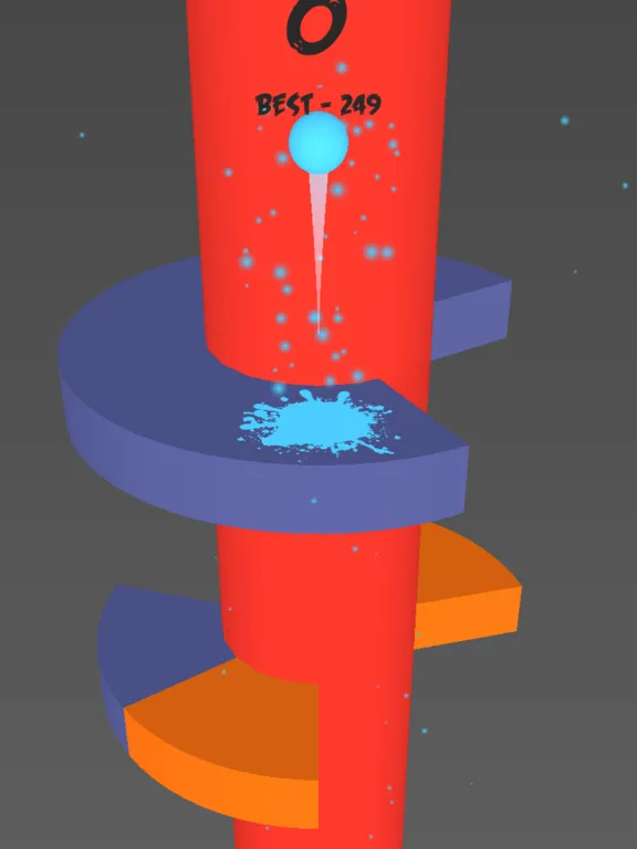 Ảnh chụp màn hình của Helix Jump Ball - Jump Ball 3D iPad 