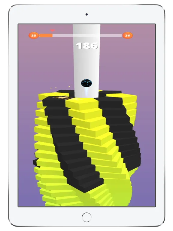 Helix Stack Ball: Drop Ball 3D iPad  스크린샷