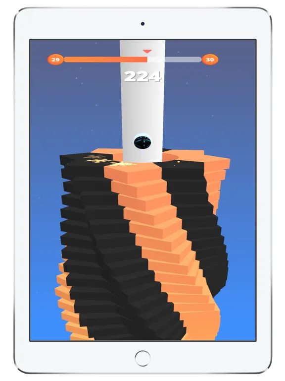 Helix Stack Ball: Drop Ball 3D iPad  스크린샷
