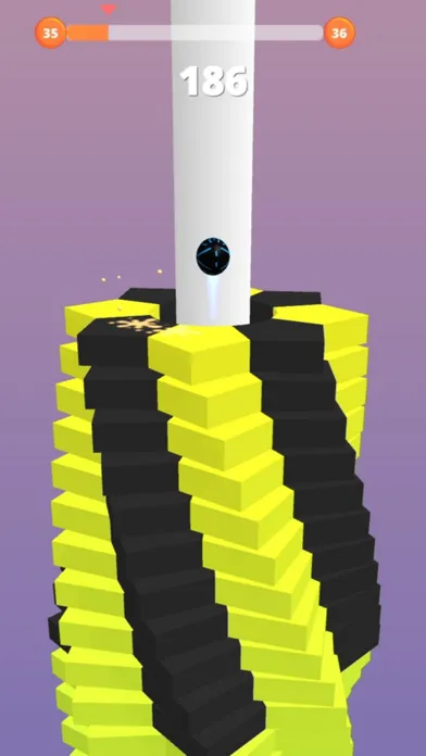 Helix Stack Ball: Drop Ball 3D 스크린샷